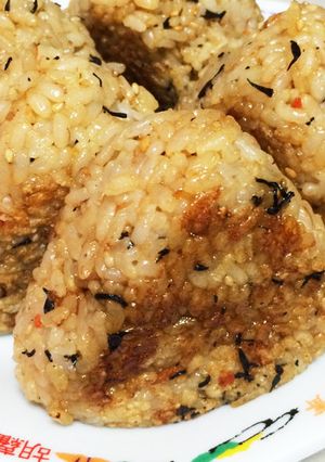 我が家の簡単焼きおにぎり-レシピのメイン写真