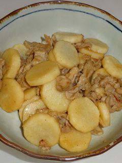 豚肉と長芋の煮物-レシピのメイン写真