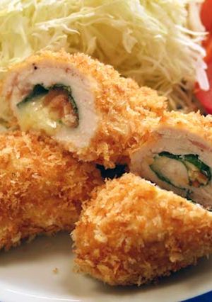 ささみの大葉チーズ巻きなんちゃってフライ-レシピのメイン写真