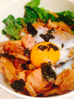 とりたま丼〜甘辛キムチ味〜-レシピのメイン写真
