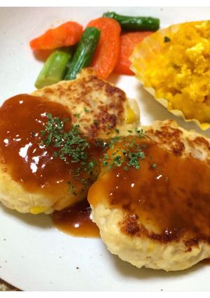 肉なし◎豆腐と切り干し大根のハンバーグ-レシピのメイン写真