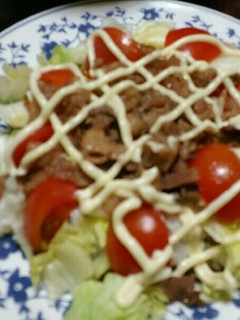 サラダ丼-レシピのメイン写真