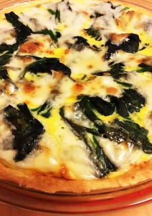ほうれん草とさつまいものキッシュ-レシピのメイン写真