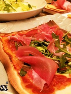 春巻の皮でピザ -レシピのメイン写真