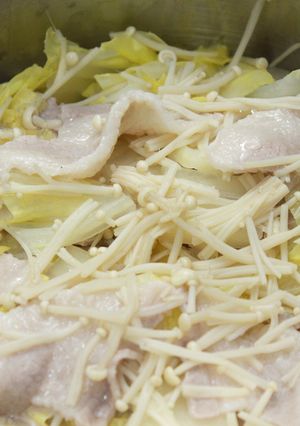 みぞ鍋。定番の？白菜鍋をひとひねり-レシピのメイン写真