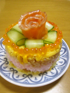 お寿司のケーキ-レシピのメイン写真