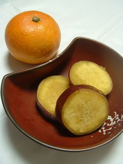 さつま芋のみかん煮-レシピのメイン写真