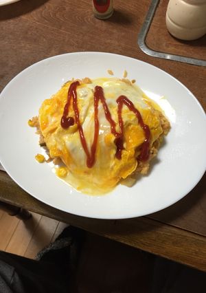 冷凍御飯でオムライス-レシピのメイン写真