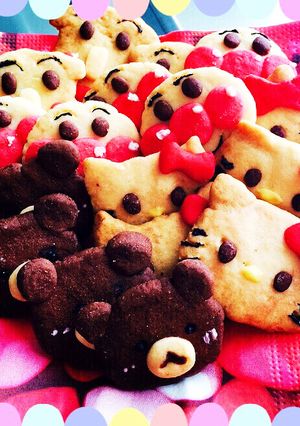 キャラクタークッキー( ^ω^ )-レシピのメイン写真