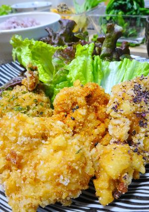 鶏胸肉のふんわりサクサクあられ揚げ-レシピのメイン写真