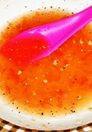 ❉酢っぱっ甘!!塩トマトde甘酢たれ❉-レシピのメイン写真
