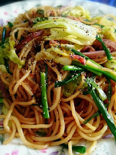 簡単!絶品塩辛の焼きそば-レシピのメイン写真