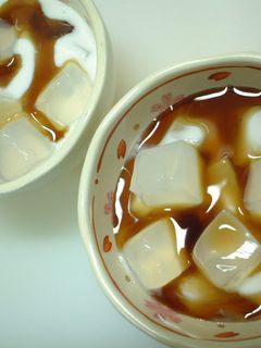 ナタデココ黒蜜ヨーグルト♪-レシピのメイン写真