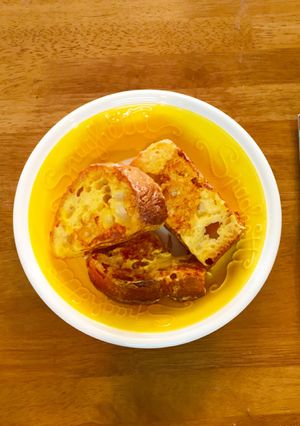フランスパンdeフレンチトースト♡-レシピのメイン写真