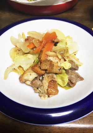 同時にできる鶏肉ソテーと温野菜-レシピのメイン写真