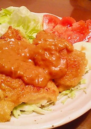 Wカレーのチキンソテー-レシピのメイン写真