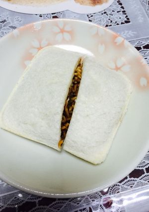 マヨ焼きそば ランチパック-レシピのメイン写真