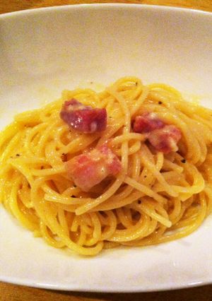 これが本場のカルボナーラ！-レシピのメイン写真