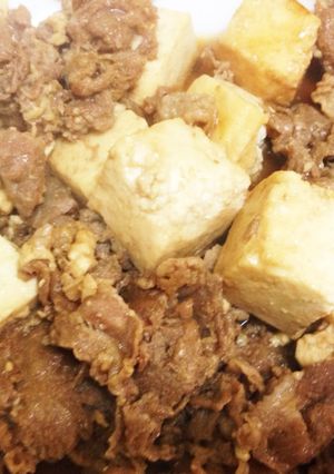 豚と豆腐のしぐれ煮(●･o･●)-レシピのメイン写真