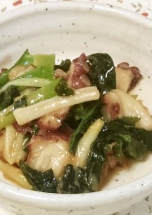 タコとあさつきの酢味噌和え♪-レシピのメイン写真