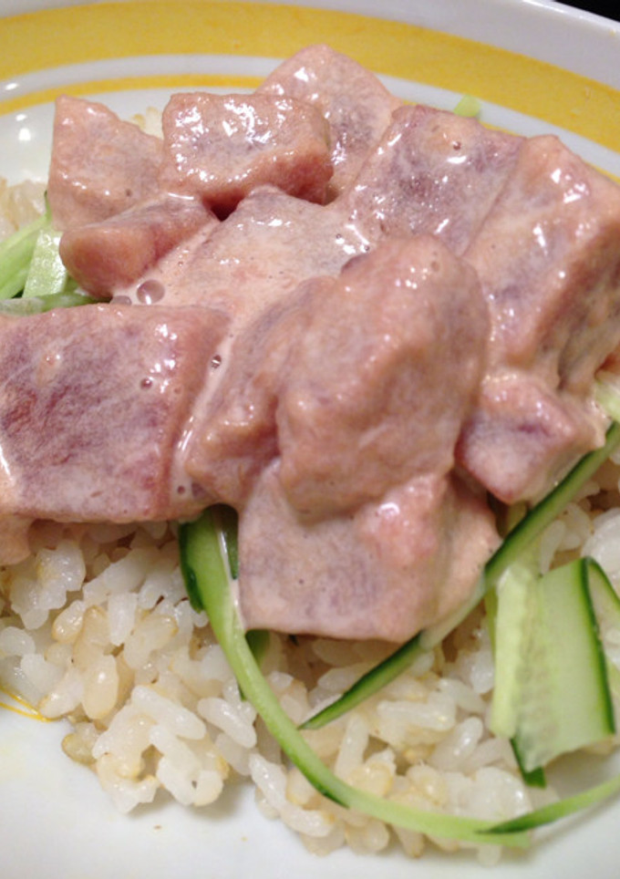 まぐろマヨ丼-レシピのメイン写真