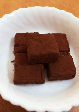 究極のトリュフ(生チョコ)-レシピのメイン写真