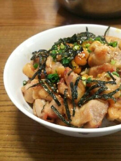 ガッツリこくうま!!鶏モモ肉のどんぶり-レシピのメイン写真