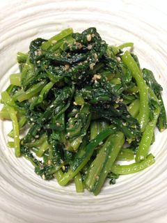 常備菜④春菊のごま和え-レシピのメイン写真