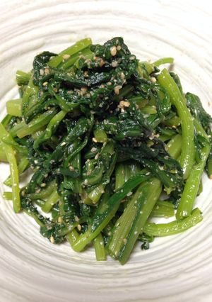 常備菜④春菊のごま和え-レシピのメイン写真