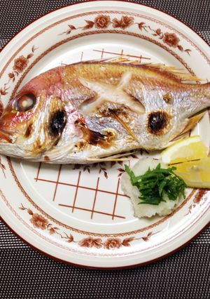 鯛の塩焼き-レシピのメイン写真