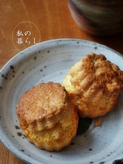 ココナッツオイルで作るスコーン-レシピのメイン写真