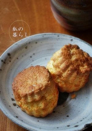 ココナッツオイルで作るスコーン-レシピのメイン写真