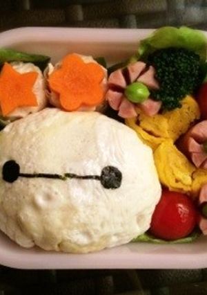 簡単！ベイマックスのオムライス-レシピのメイン写真