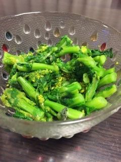 菜の花のからし和え-レシピのメイン写真