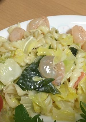 春キャベツとえびのマヨポンサラダ!-レシピのメイン写真