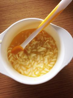 離乳食中期〜 マカロニ カボチャミルク煮-レシピのメイン写真