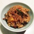 【簡単】めんつゆで作るうちの山菜おこわ