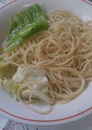 キャベツとアンチョビのパスタ-レシピのメイン写真