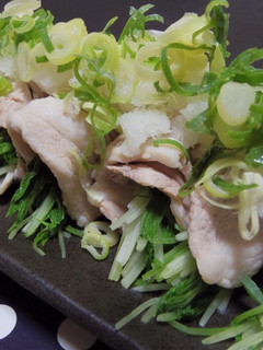 簡単でヘルシー♡水菜のしゃぶしゃぶ巻き-レシピのメイン写真