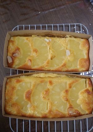 パイナップル&リンゴのカスタードケーキ-レシピのメイン写真