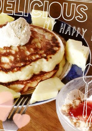 アイスパンケーキ-レシピのメイン写真