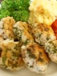 ケールのハンバーグ-レシピのメイン写真