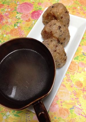 焼きおにぎり茶漬け*夜食に!-レシピのメイン写真