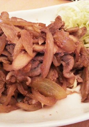 節約コボウでかさまし♪豚のしょうが焼き-レシピのメイン写真
