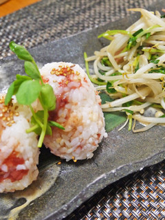 梅たぬきdeおむすび-レシピのメイン写真
