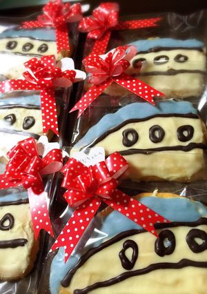 祝 北陸新幹線かがやきクッキー-レシピのメイン写真