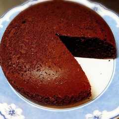 炊飯器でチョコケーキ♪-レシピのメイン写真