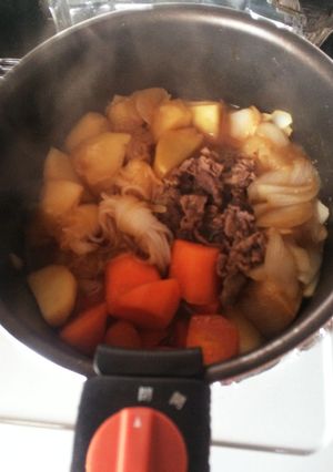 簡単 無水ヘルシー肉じゃが-レシピのメイン写真
