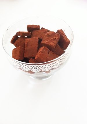 レンジで♪簡単生チョコ♡-レシピのメイン写真