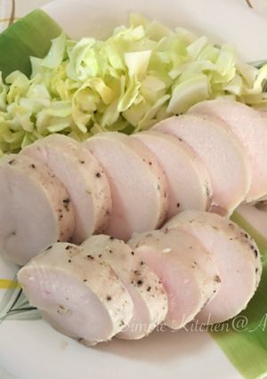 材料3つで楽々♪しっとり柔らか鶏ハム-レシピのメイン写真